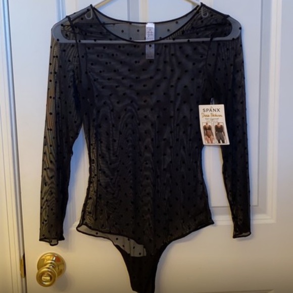 SPANX Tops - Spanx Long Sleeve Bodysuit- Brand new with tags!